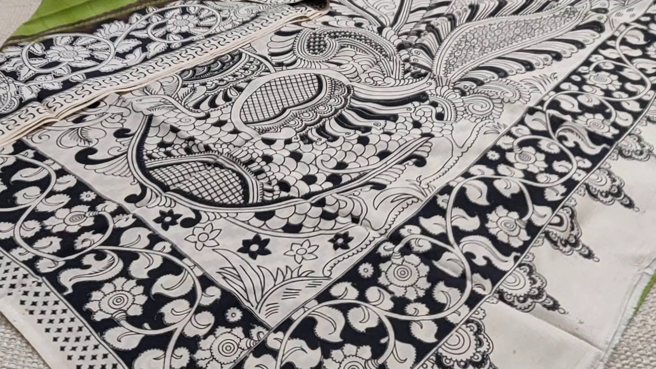 Kalamkari Silk Sarees Rs 1000 
