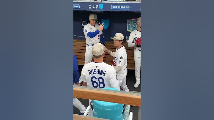 Hye Seong Kim's special handshakes with #dodgers teammates #mlb #baseball