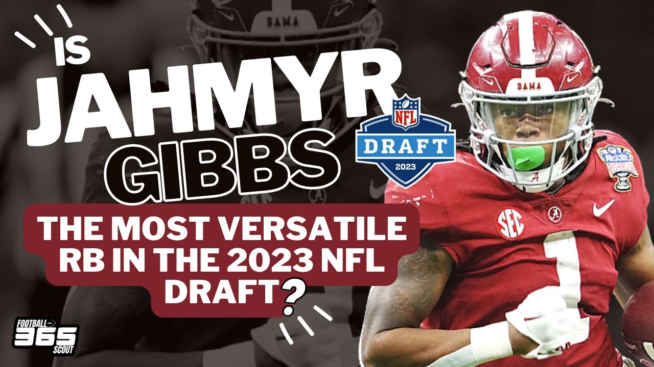 Alabama RB Jahmyr Gibbs NFL Draft Profile 2023 NFL Draft Win Big Sports