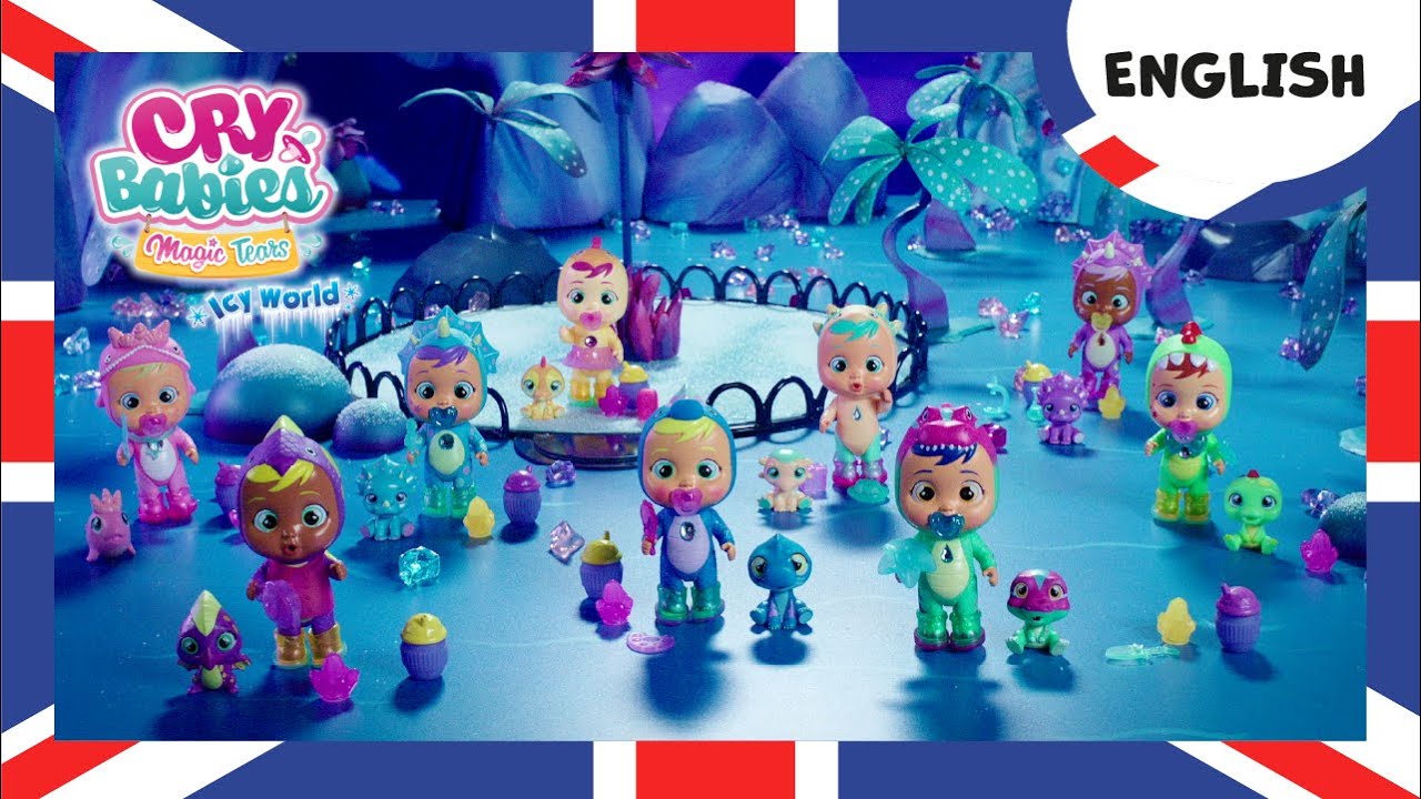 ️🦖 ICY WORLD DINOS 🦖 ️ CRY BABIES 💧 MAGIC TEARS ️ TOYS for KIDS 🧸 Spot