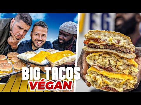 Le 1er FRENCH TACOS VEGAN! La Brigade verra-t-elle la différence? –  VLOG 1169