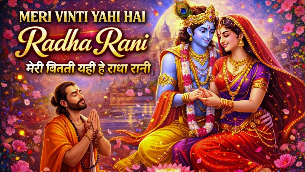 Meri vinti yahi hai radha rani || radha rani amritvani || krishna bhajan|| love||