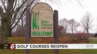 Citing weather conditions, Baker National Golf Course reopens for 1 week