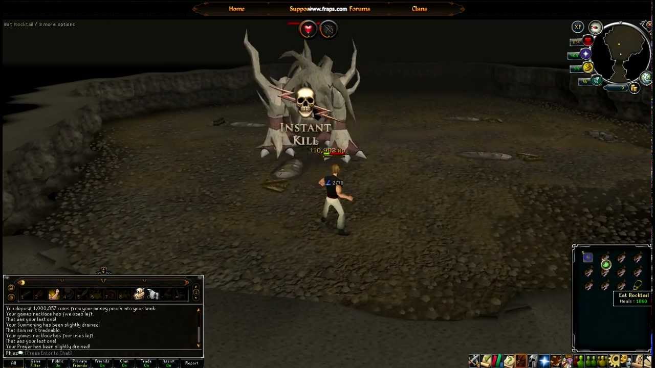 Deathtouched dart on The Corporeal Beast 3