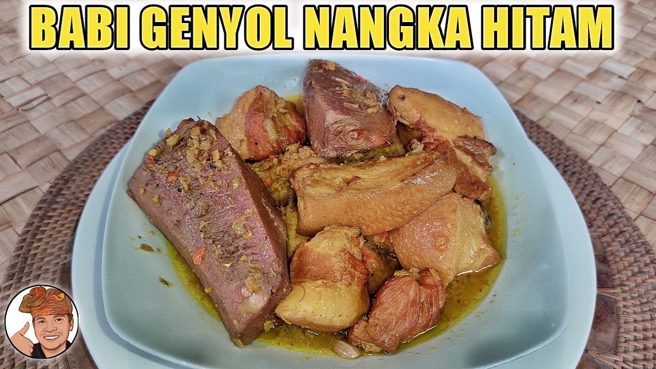 BABI GENYOL TAHAN LAMA DENGAN NANGKA BERWARNA HITAM‼️RASANYA SUPER UENAAKKK