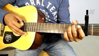 Video thumbnail of "AE MERE HUMSAFAR - ROMANTIC BOLLYWOOD SONG "COMPLETE GUITAR COVER LESSONS" AND CHORDS"