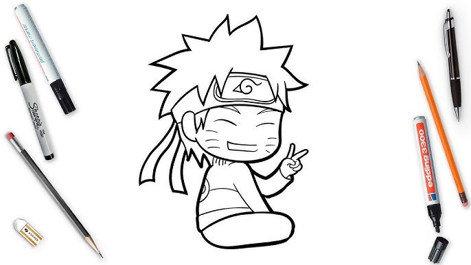 How To Draw Naruto Easy Step By Step | Chibi Naruto Shippuden ...