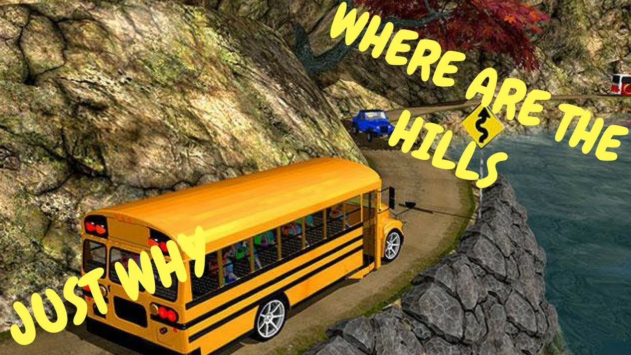 Cringy App Reviews | School Bus Uphill Driving