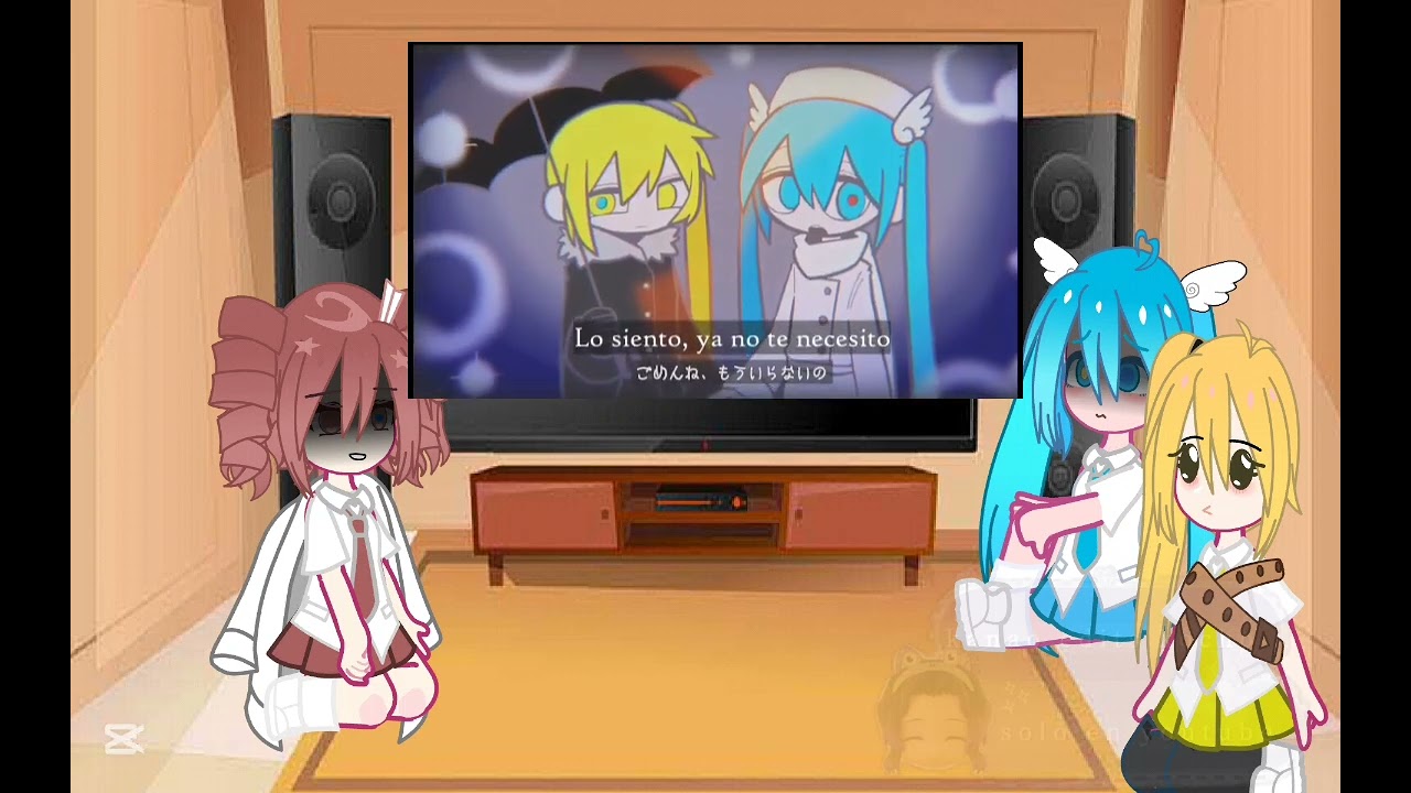 Teto miku y neru reaccionan a bakumuchen end credits//leer descripción//