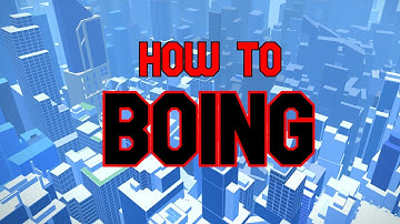 HOW TO BOING | PARKOUR Reborn