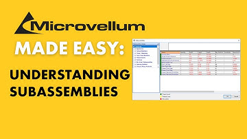 Microvellum Made Easy: Understanding Subassemblies