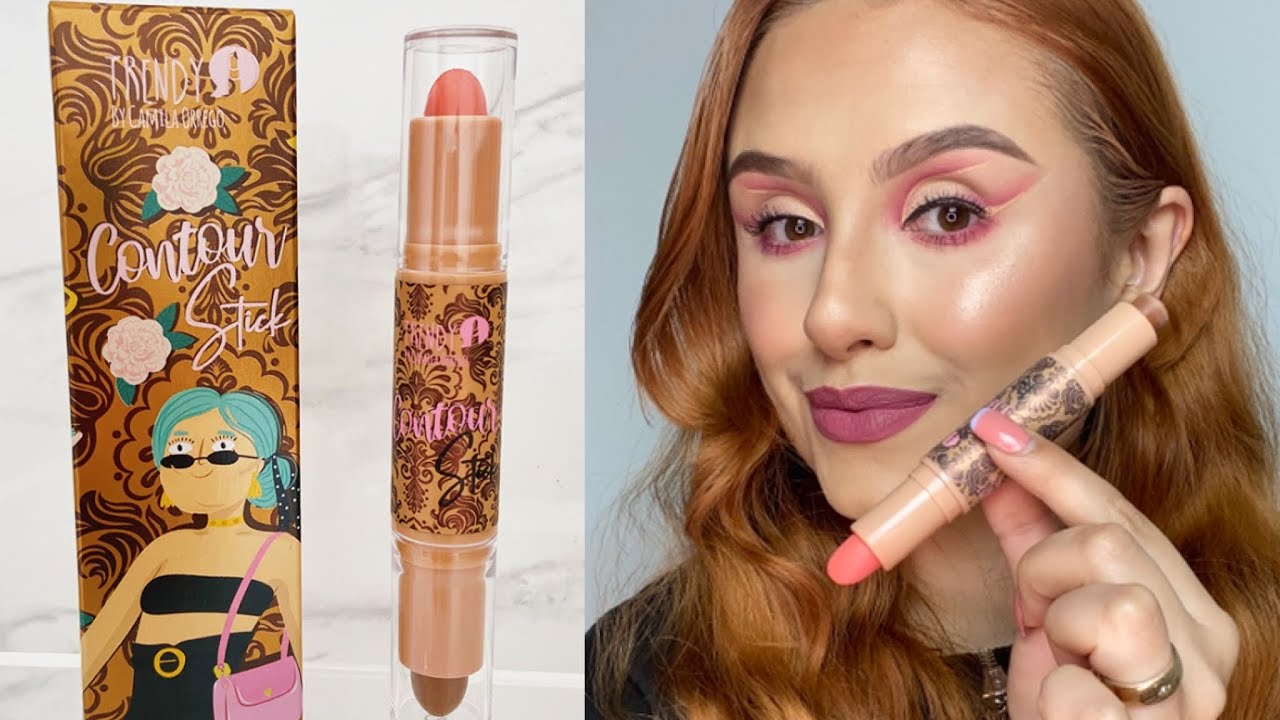 Contour stick de trendy, reseña y tutorial - Kimberly Navas