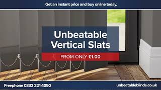 Replacement Vertical Blind Slats at Unbeatable Blinds