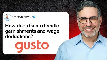 How does Gusto handle garnishments and wage deductions?