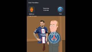 PSG vs Mallorca 😂 #shorts #memes #psg