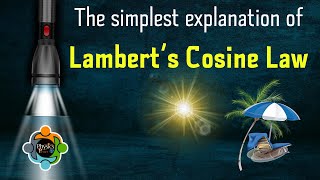The Simplest Explanation Of Lamberts Cosine Law