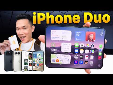Hands-on with Apple's First iPhone Duo: Foldable iPhone, Top-tier Software, Under-display Camera,...