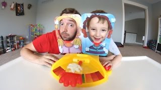 FATHER & SON PLAY PIE FACE SHOWDOWN!