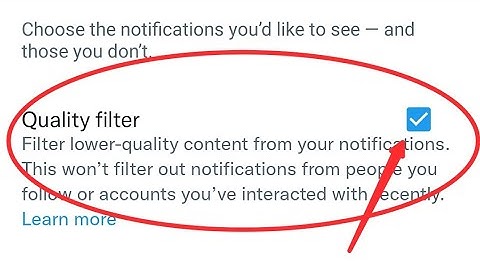 Twitter ke quality filter kaise off kare, how to off quality filter in Twitter