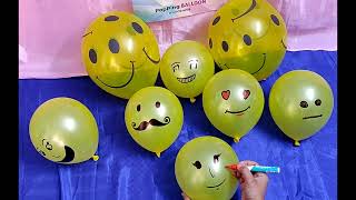 THE FUNNIEST Smiley Emoji Balloons EVER! Smiley Balloons DIY ideas! Balloon decoration