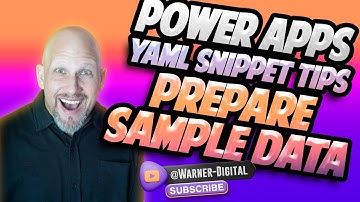 Pro Tips for Hard-Coding Sample Data That Just Works - Power Apps YAML