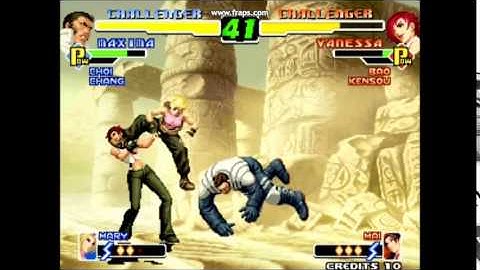 kof 00 terry and maxima combo