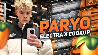 PARYO MAKING BEATS USING A NEW SECRET ELECTRA X BANK 🤫🔥