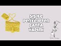 ŞİŞ İLE PENYE İPTEN ÇANTA YAPIMI