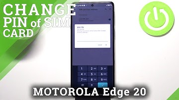 How to Change SIM PIN on MOTOROLA Edge 20 – Adjust Security Settings