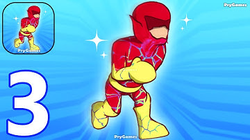 Shape Switch: Hero Master - Gameplay Walkthrough Part 3 Hero Runner Shapeshifter Transform Race