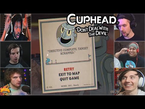 Gamers Reactions to Dr. Kahl's Robot (BOSS) No Progress Made | Cuphead