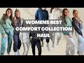 Womens best comfort collection  try on haul  comfiest joggers ever