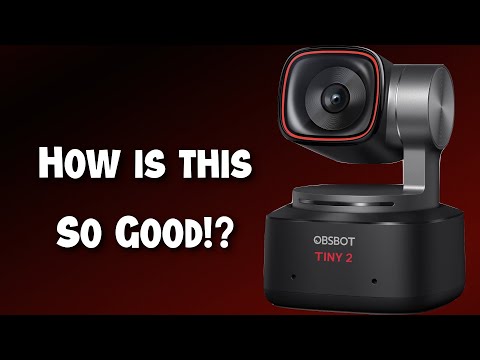 The BEST Webcam I’ve Ever Tested! Obsbot Tiny 2 4k Webcam