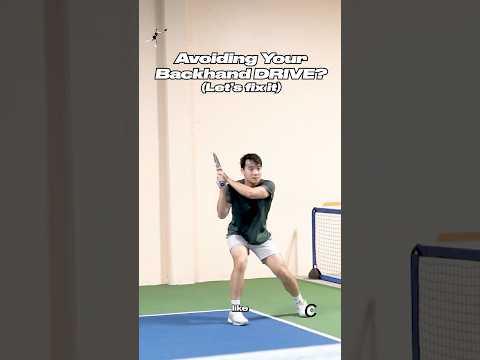 STOP Avoiding Your Backhand DRIVE