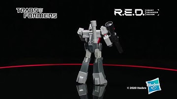 Transformers R.E.D. [Robot Enhanced Design] G1 Megatron 6" Non Converting Action Figure