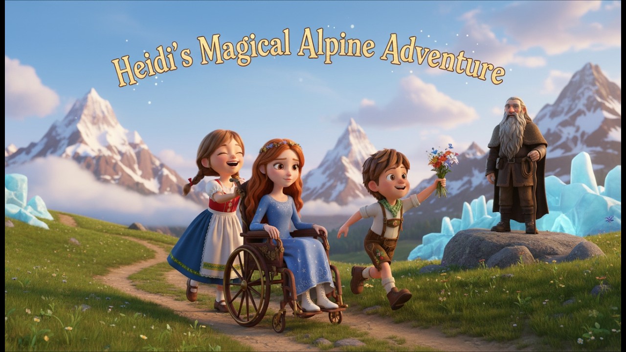 Heidi's Magical Alpine Adventure | Fairy Tales | Cartoon Animation