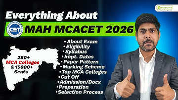 MAH MCACET 2026: Eligibility | Syllabus | Important Dates | Paper Pattern | Top MCA Colleges