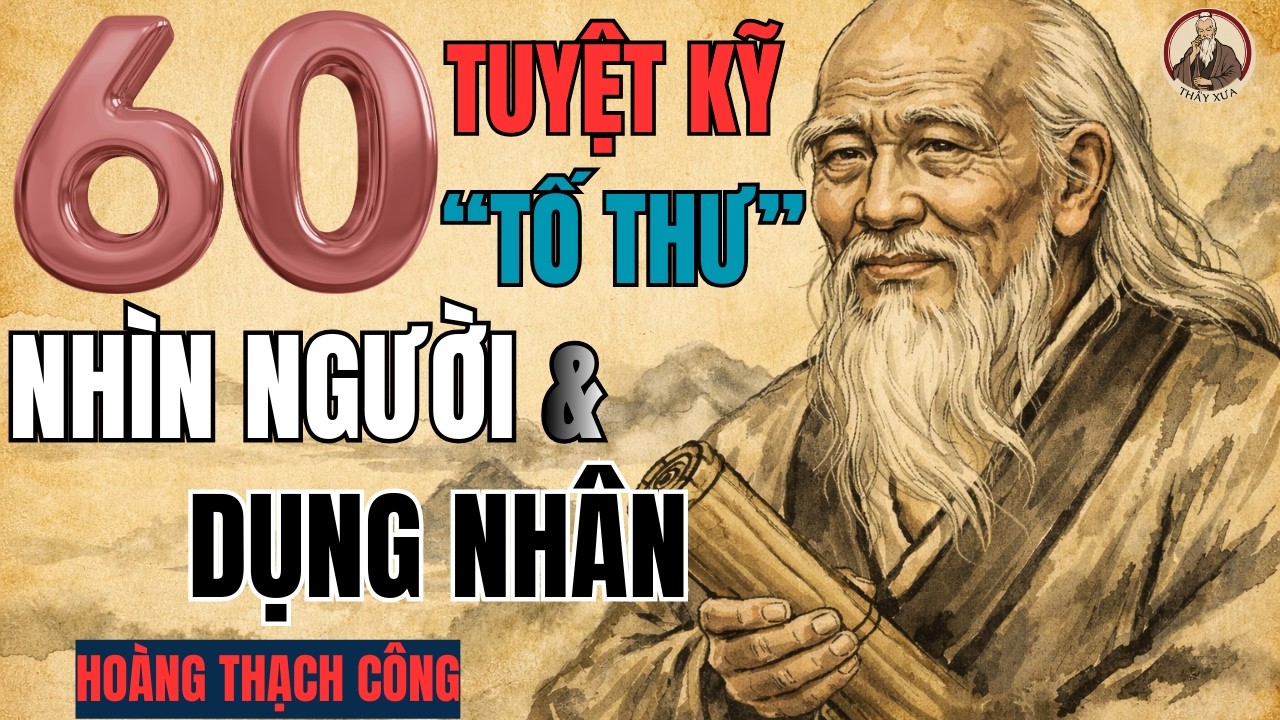 60 Tuyệt Kỹ Dụng Nhân Của HOÀNG THẠCH CÔNG – SÁCH BỊ GIẤU SUỐT NGÀN NĂM | Thầy Xưa
