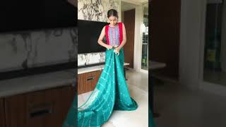 How to Wear Nauvari Saree// Maharashtrian Saree Draping///