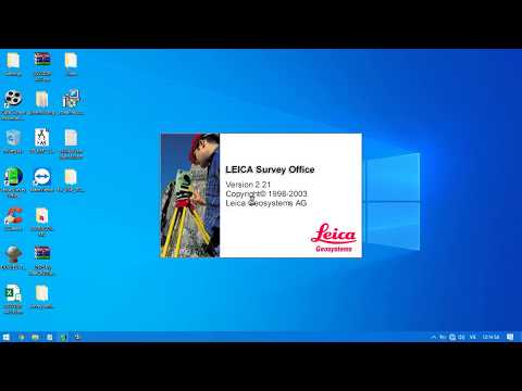 Video Trút Số Liệu Leica và chỉnh sửa file IDX trên Win 10... - youtube