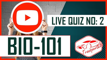 BIO101 - Basic I-Biology Quiz No 2 Live Solution Semester Spring 2021