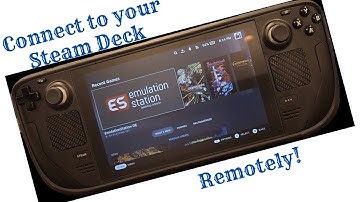 Use dws remote control (dwservice.net) to connect to your Steam Deck and manage it remotely