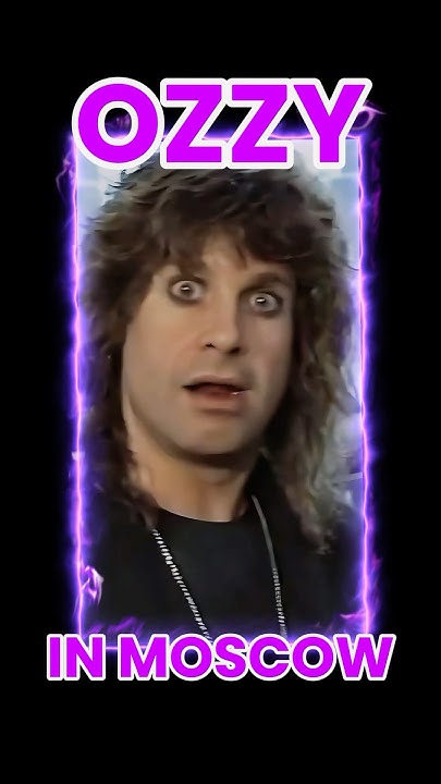 ozzy osbourne in moscow