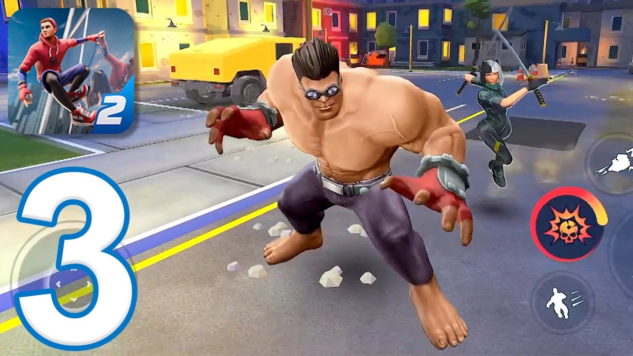 Spider Fighter 2 - Gameplay Walkthrough Part 3 - Muscle (iOS, Android)