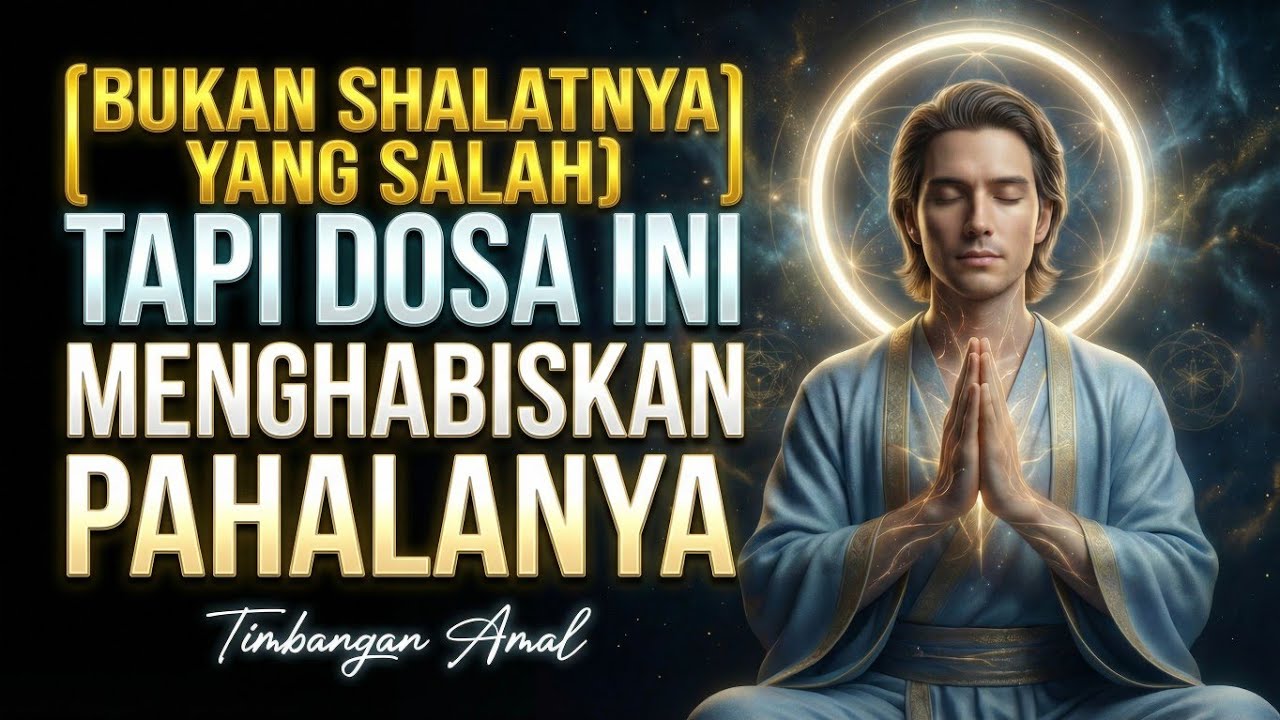🔥 RENUNGAN HATI‼️Bukan Shalatnya yang SalahTapi Dosa Ini Menghabiskan Pahalanya