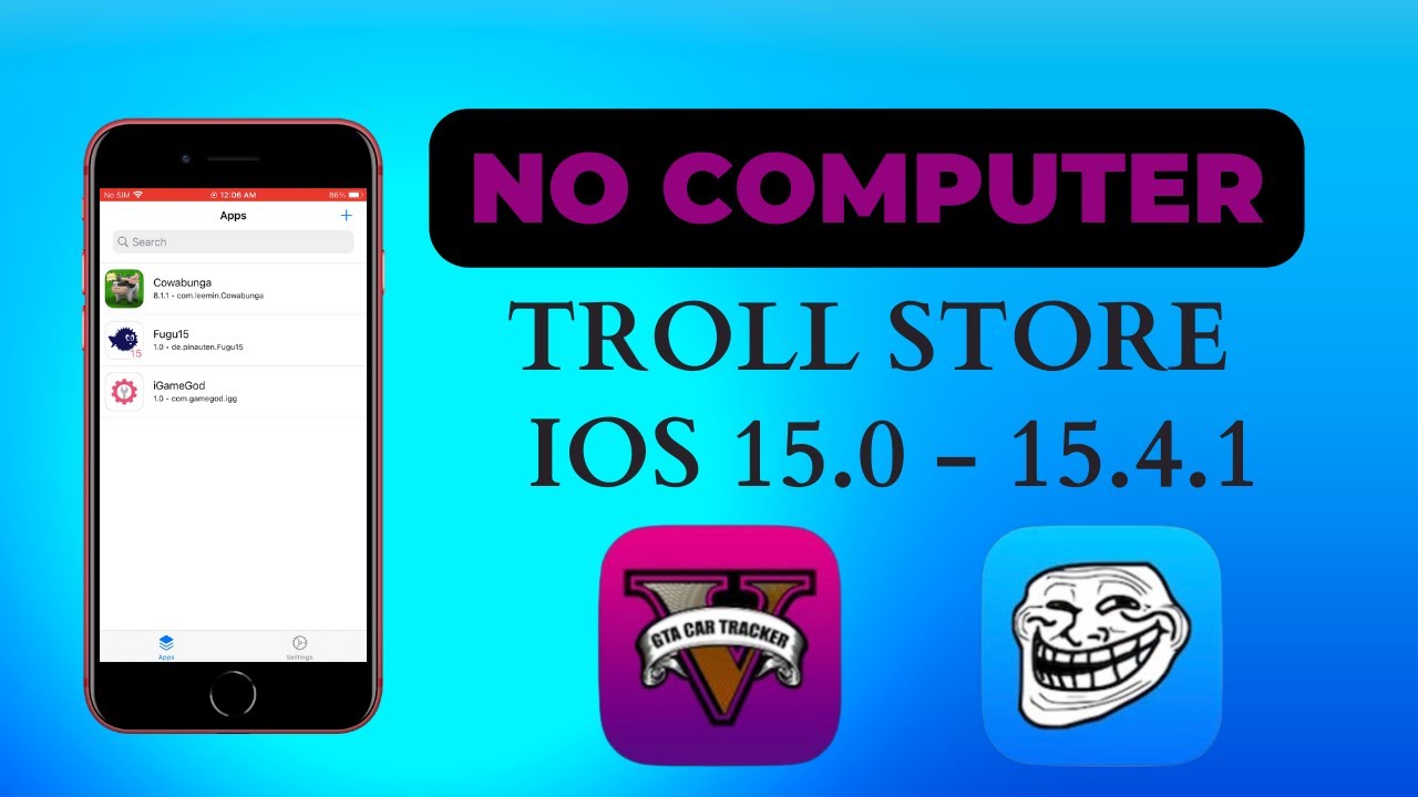 Install Google Play Store on iPhone troll friends 