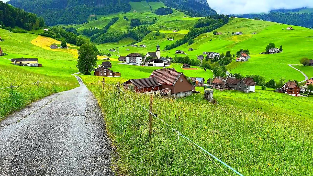 Desa di Swiss: Tenangnya Hidup, Seperti dalam Sebuah Lukisan
