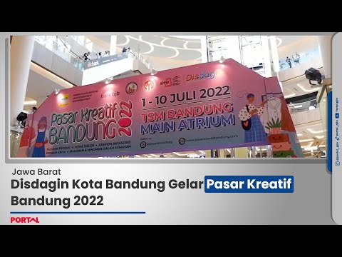 Disdagin Kota Bandung Gelar Pasar Kreatif Bandung 2022