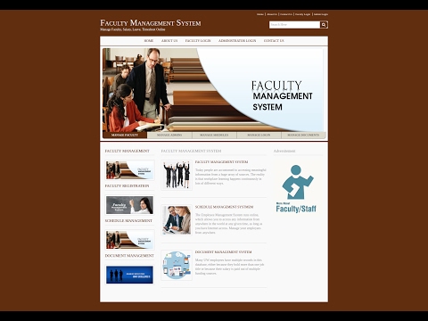 Faculty Management System | Java JSP Servlet Project Tutorial | Java JSP CRUD Project