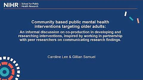 Community Interventions for Older Adults
